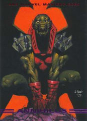 1993 SkyBox Marvel Masterpieces ##{card.number} #{card.title}