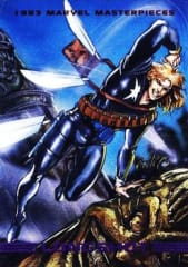 1993 SkyBox Marvel Masterpieces ##{card.number} #{card.title}