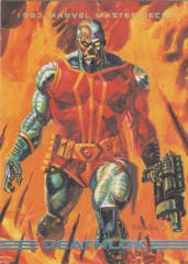 1993 SkyBox Marvel Masterpieces ##{card.number} #{card.title}