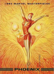 1993 SkyBox Marvel Masterpieces ##{card.number} #{card.title}