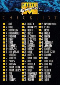 1992 SkyBox Marvel Masterpieces ##{@card.number} #{@card.title}