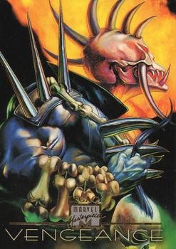 1996 Fleer/SkyBox Marvel Masterpieces ##{@card.number} #{@card.title}