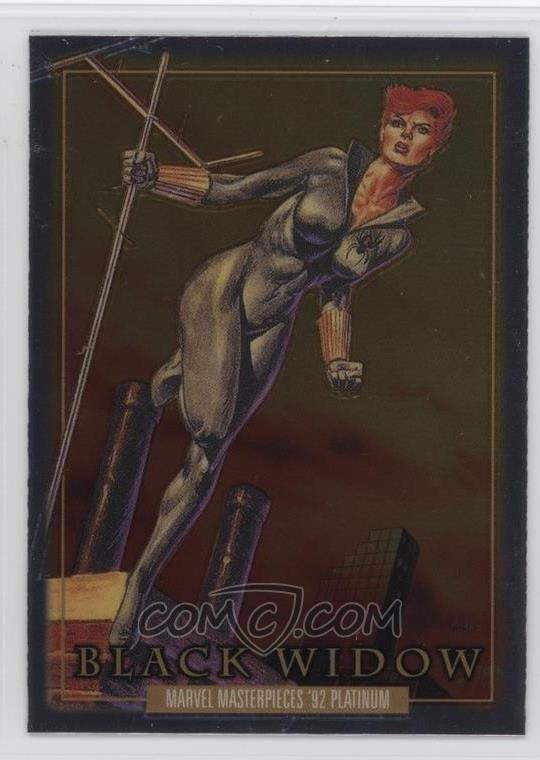 2024 Upper Deck Marvel Masterpieces '92 Platinum ##{@card.number} #{@card.title}