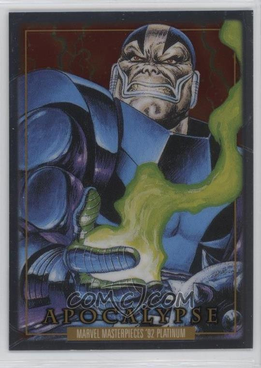 2024 Upper Deck Marvel Masterpieces '92 Platinum ##{@card.number} #{@card.title}