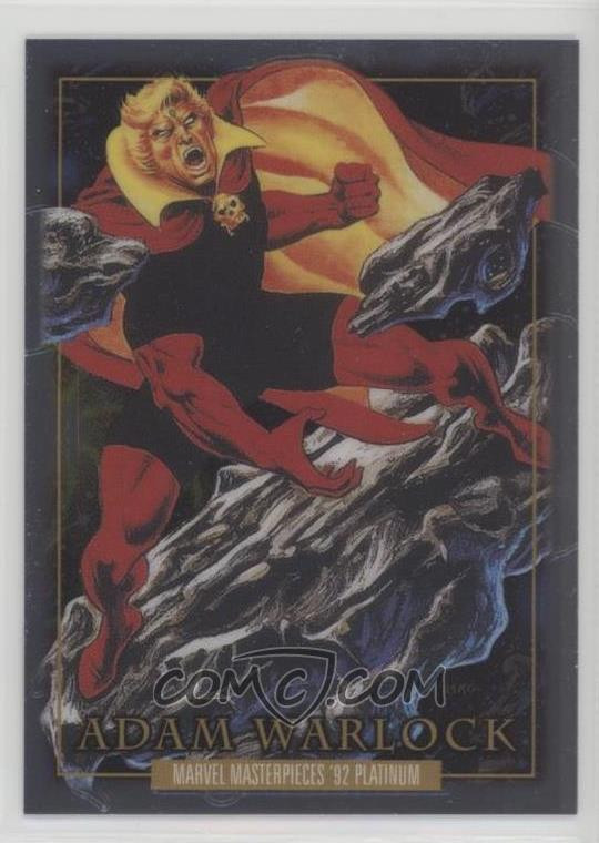 2024 Upper Deck Marvel Masterpieces '92 Platinum ##{@card.number} #{@card.title}