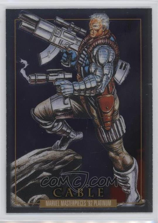 2024 Upper Deck Marvel Masterpieces '92 Platinum ##{@card.number} #{@card.title}