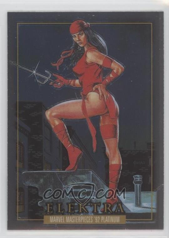 2024 Upper Deck Marvel Masterpieces '92 Platinum ##{@card.number} #{@card.title}