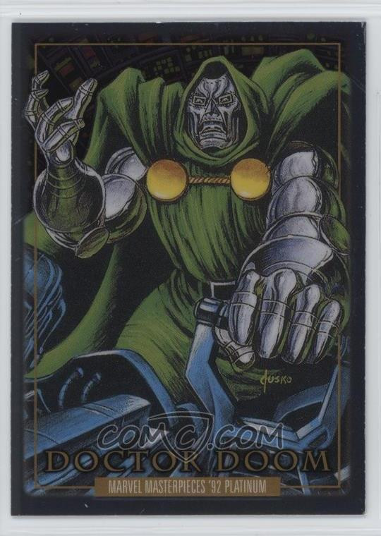 2024 Upper Deck Marvel Masterpieces '92 Platinum ##{@card.number} #{@card.title}