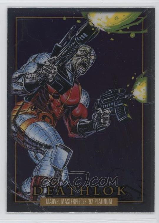 2024 Upper Deck Marvel Masterpieces '92 Platinum ##{@card.number} #{@card.title}