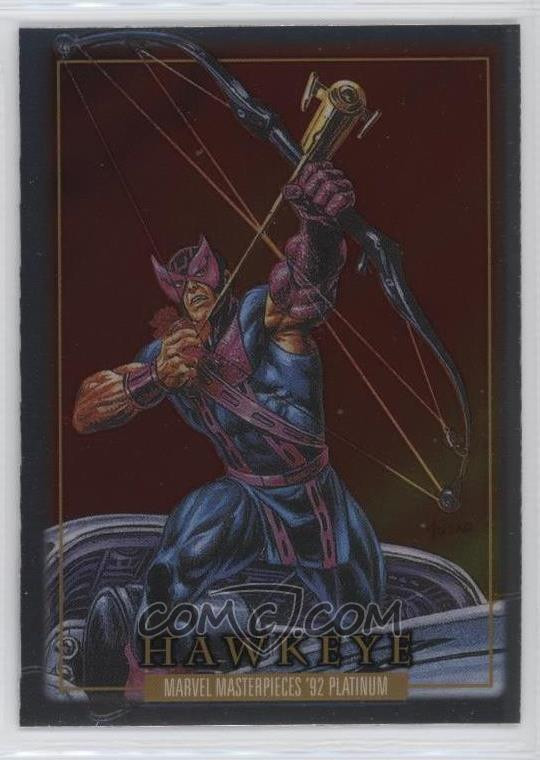 2024 Upper Deck Marvel Masterpieces '92 Platinum ##{@card.number} #{@card.title}