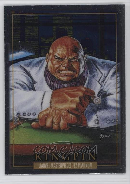 2024 Upper Deck Marvel Masterpieces '92 Platinum ##{@card.number} #{@card.title}