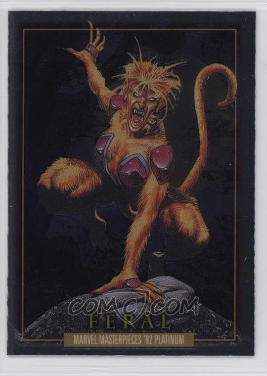 2024 Upper Deck Marvel Masterpieces '92 Platinum ##{@card.number} #{@card.title}