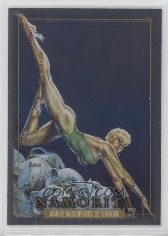2024 Upper Deck Marvel Masterpieces '92 Platinum ##{@card.number} #{@card.title}