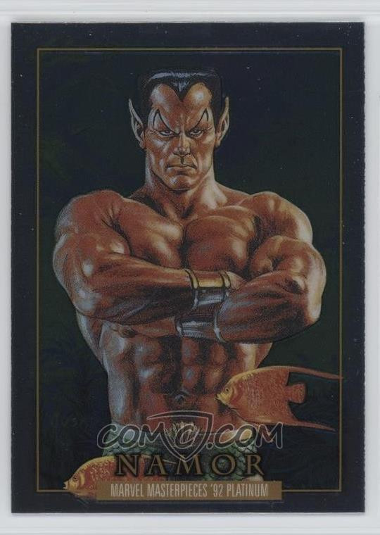 2024 Upper Deck Marvel Masterpieces '92 Platinum ##{@card.number} #{@card.title}