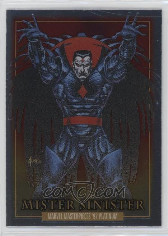 2024 Upper Deck Marvel Masterpieces '92 Platinum ##{@card.number} #{@card.title}