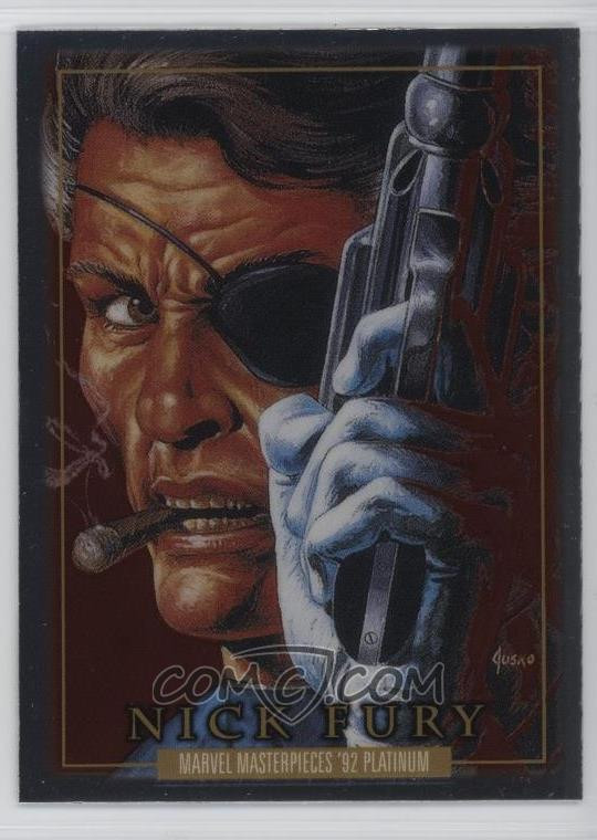 2024 Upper Deck Marvel Masterpieces '92 Platinum ##{@card.number} #{@card.title}