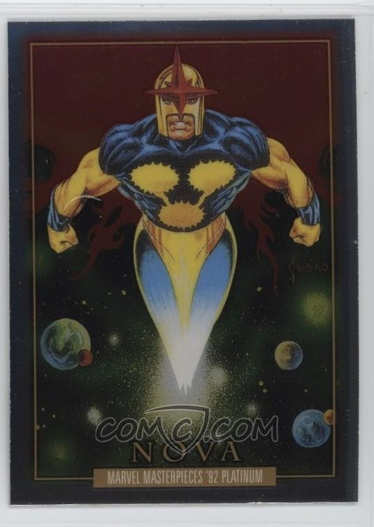 2024 Upper Deck Marvel Masterpieces '92 Platinum ##{@card.number} #{@card.title}