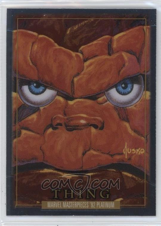 2024 Upper Deck Marvel Masterpieces '92 Platinum ##{@card.number} #{@card.title}