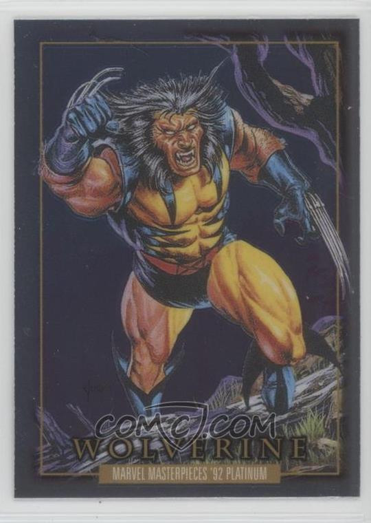 2024 Upper Deck Marvel Masterpieces '92 Platinum ##{@card.number} #{@card.title}