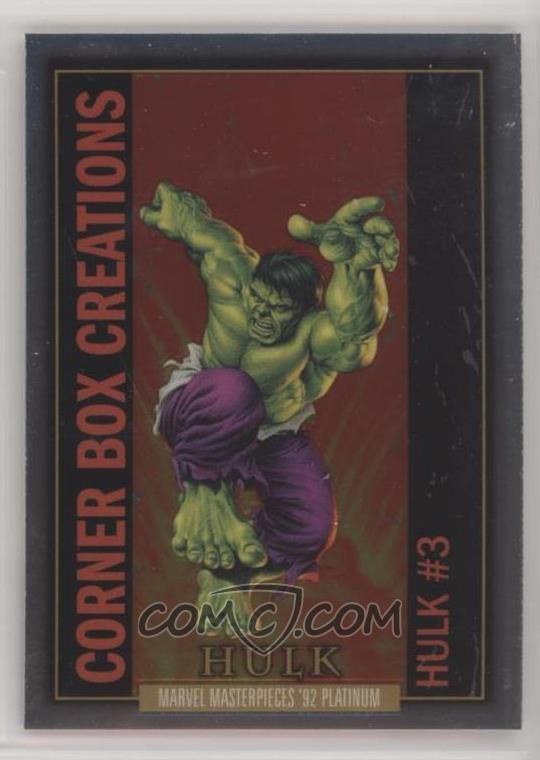 2024 Upper Deck Marvel Masterpieces '92 Platinum ##{@card.number} #{@card.title}