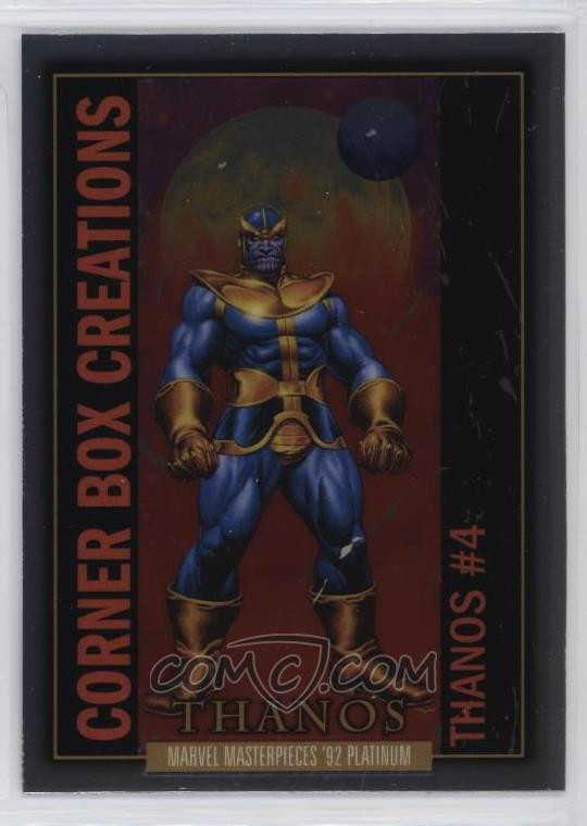 2024 Upper Deck Marvel Masterpieces '92 Platinum ##{@card.number} #{@card.title}