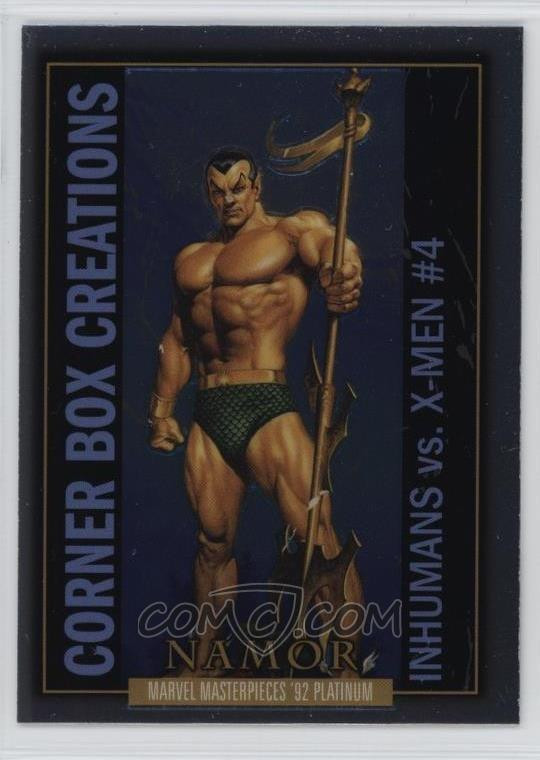 2024 Upper Deck Marvel Masterpieces '92 Platinum ##{@card.number} #{@card.title}