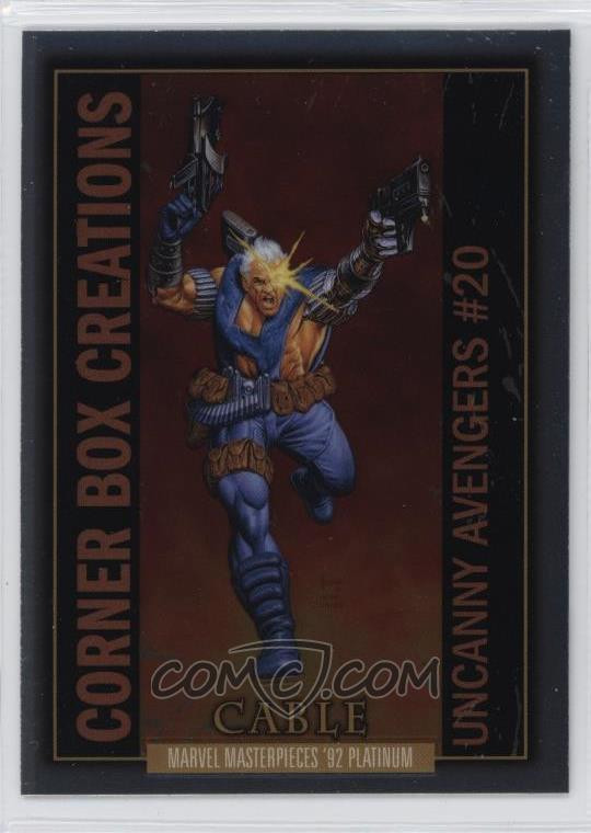 2024 Upper Deck Marvel Masterpieces '92 Platinum ##{@card.number} #{@card.title}