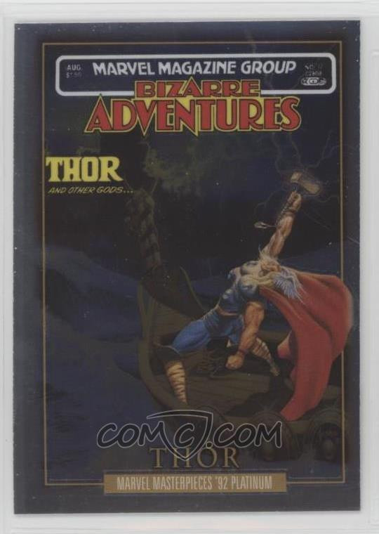 2024 Upper Deck Marvel Masterpieces '92 Platinum ##{@card.number} #{@card.title}