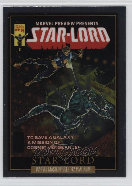 2024 Upper Deck Marvel Masterpieces '92 Platinum ##{@card.number} #{@card.title}