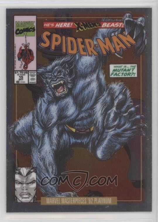 2024 Upper Deck Marvel Masterpieces '92 Platinum ##{@card.number} #{@card.title}