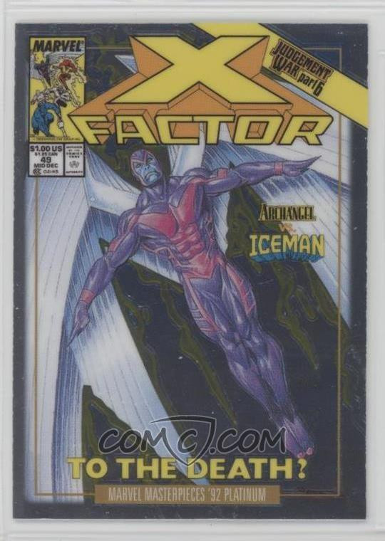 2024 Upper Deck Marvel Masterpieces '92 Platinum ##{@card.number} #{@card.title}