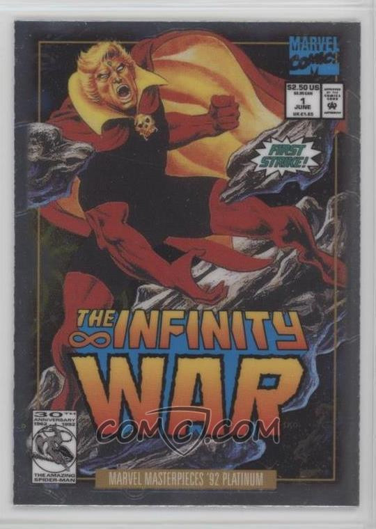 2024 Upper Deck Marvel Masterpieces '92 Platinum ##{@card.number} #{@card.title}