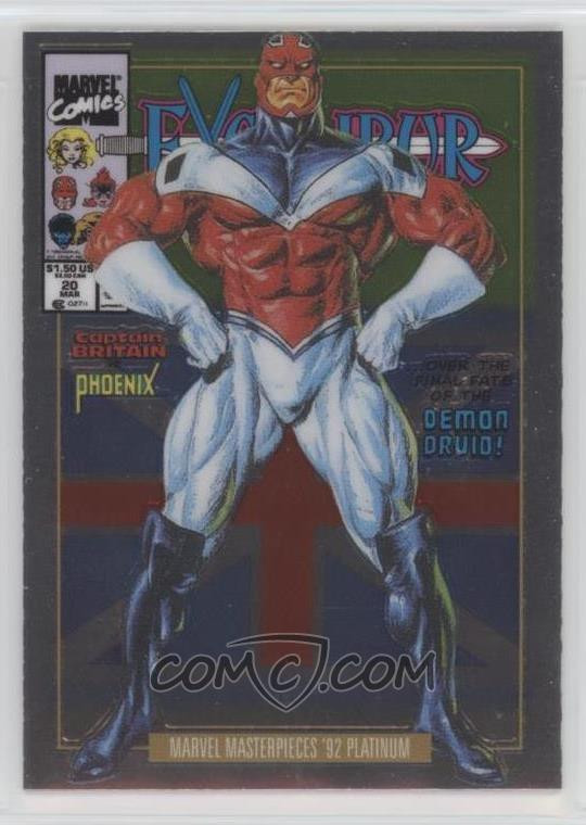 2024 Upper Deck Marvel Masterpieces '92 Platinum ##{@card.number} #{@card.title}