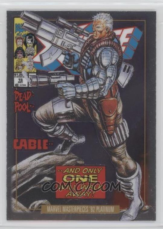 2024 Upper Deck Marvel Masterpieces '92 Platinum ##{@card.number} #{@card.title}