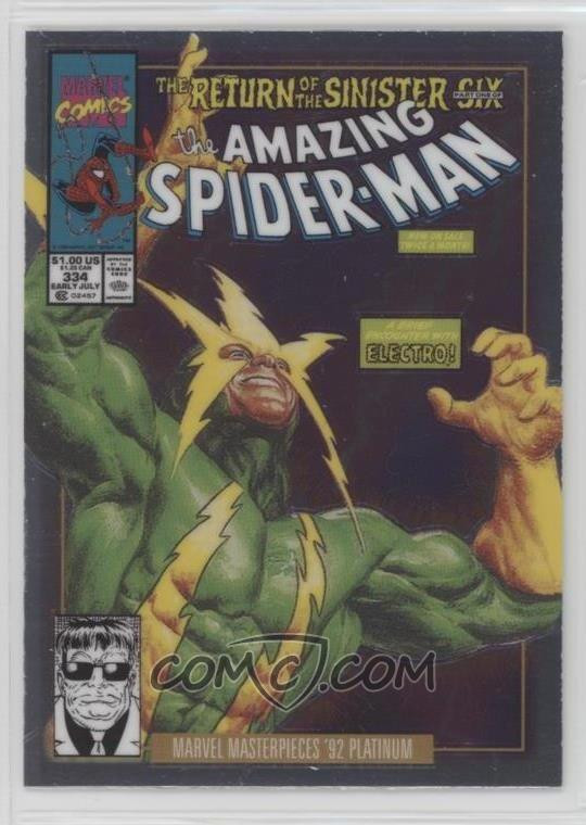 2024 Upper Deck Marvel Masterpieces '92 Platinum ##{@card.number} #{@card.title}