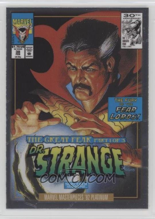 2024 Upper Deck Marvel Masterpieces '92 Platinum ##{@card.number} #{@card.title}