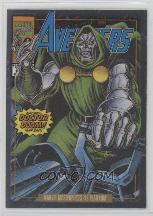 2024 Upper Deck Marvel Masterpieces '92 Platinum ##{@card.number} #{@card.title}