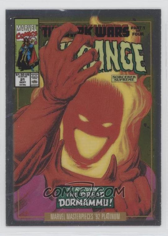 2024 Upper Deck Marvel Masterpieces '92 Platinum ##{@card.number} #{@card.title}