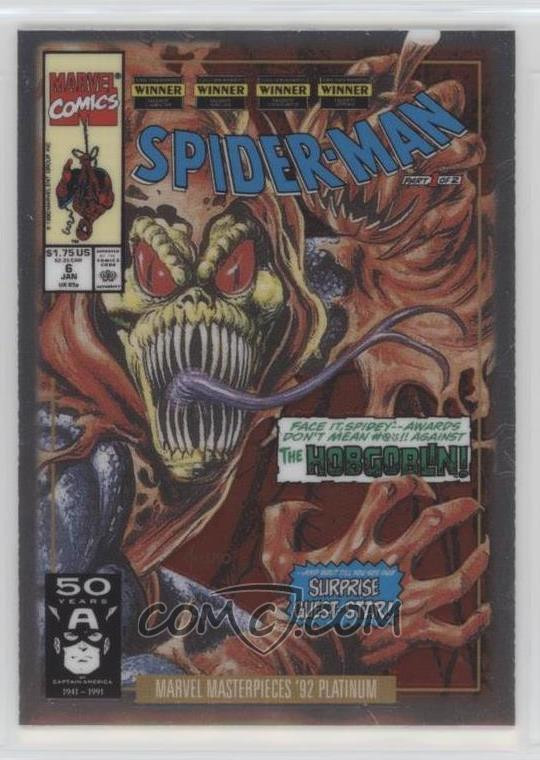 2024 Upper Deck Marvel Masterpieces '92 Platinum ##{@card.number} #{@card.title}