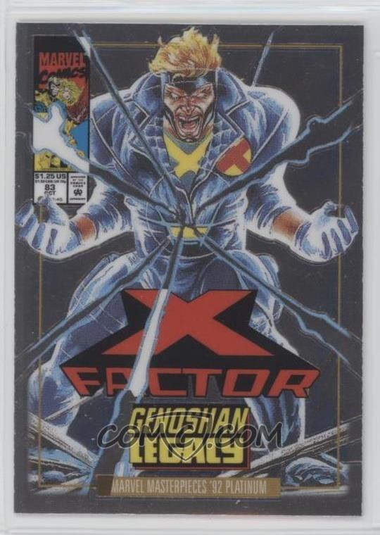 2024 Upper Deck Marvel Masterpieces '92 Platinum ##{@card.number} #{@card.title}