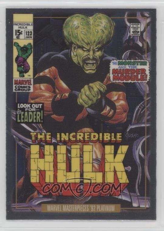 2024 Upper Deck Marvel Masterpieces '92 Platinum ##{@card.number} #{@card.title}