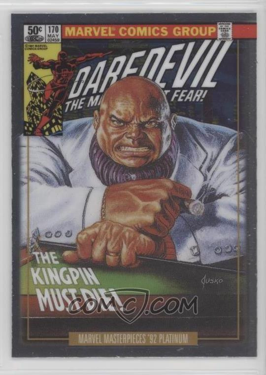 2024 Upper Deck Marvel Masterpieces '92 Platinum ##{@card.number} #{@card.title}