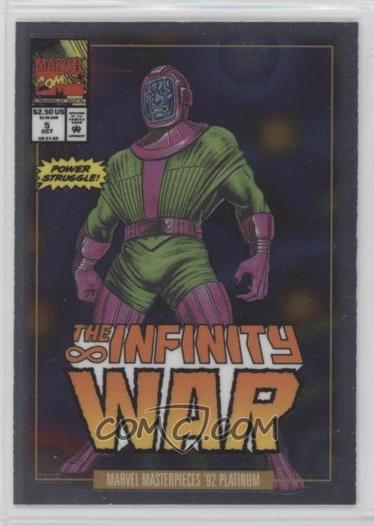 2024 Upper Deck Marvel Masterpieces '92 Platinum ##{@card.number} #{@card.title}