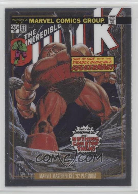 2024 Upper Deck Marvel Masterpieces '92 Platinum ##{@card.number} #{@card.title}