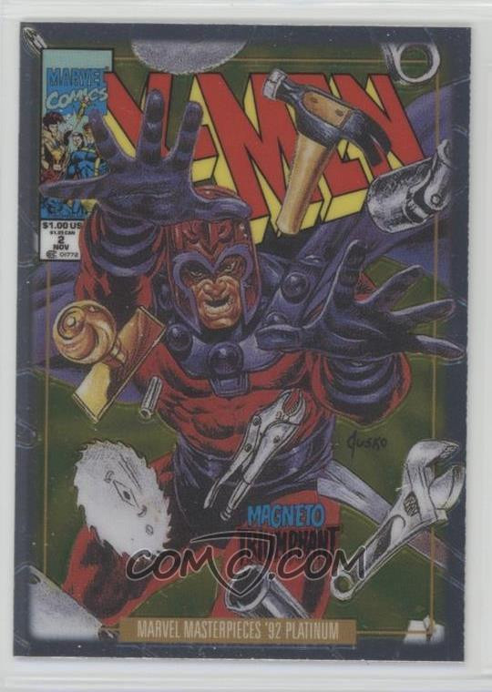 2024 Upper Deck Marvel Masterpieces '92 Platinum ##{@card.number} #{@card.title}