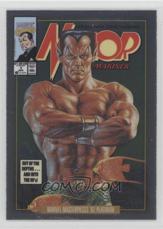 2024 Upper Deck Marvel Masterpieces '92 Platinum ##{@card.number} #{@card.title}