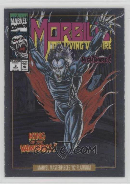 2024 Upper Deck Marvel Masterpieces '92 Platinum ##{@card.number} #{@card.title}