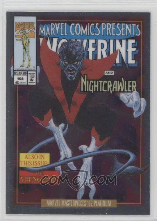 2024 Upper Deck Marvel Masterpieces '92 Platinum ##{@card.number} #{@card.title}