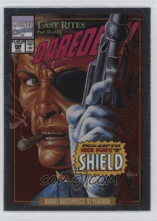 2024 Upper Deck Marvel Masterpieces '92 Platinum ##{@card.number} #{@card.title}
