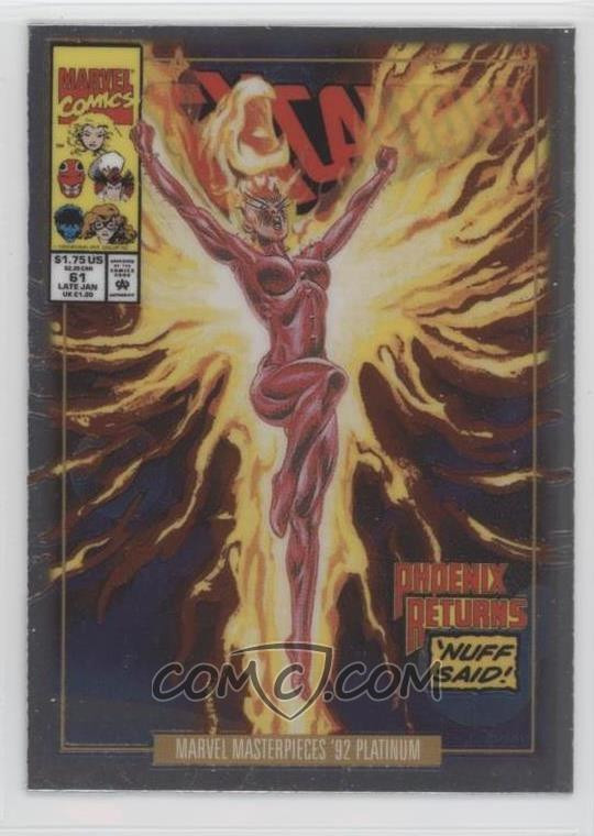 2024 Upper Deck Marvel Masterpieces '92 Platinum ##{@card.number} #{@card.title}